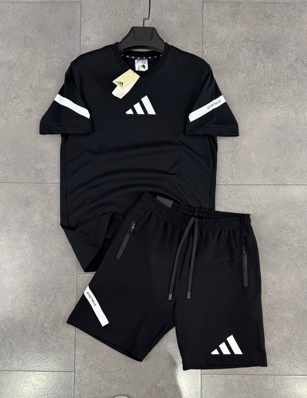 Adidas short set Cotton B-S26