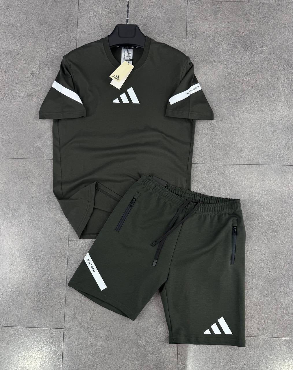Adidas short set Cotton B-S26