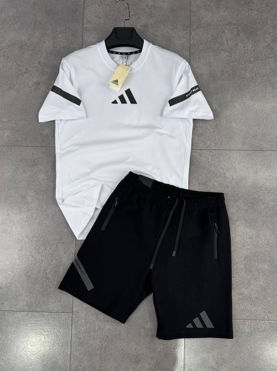 Adidas short set Cotton B-S26