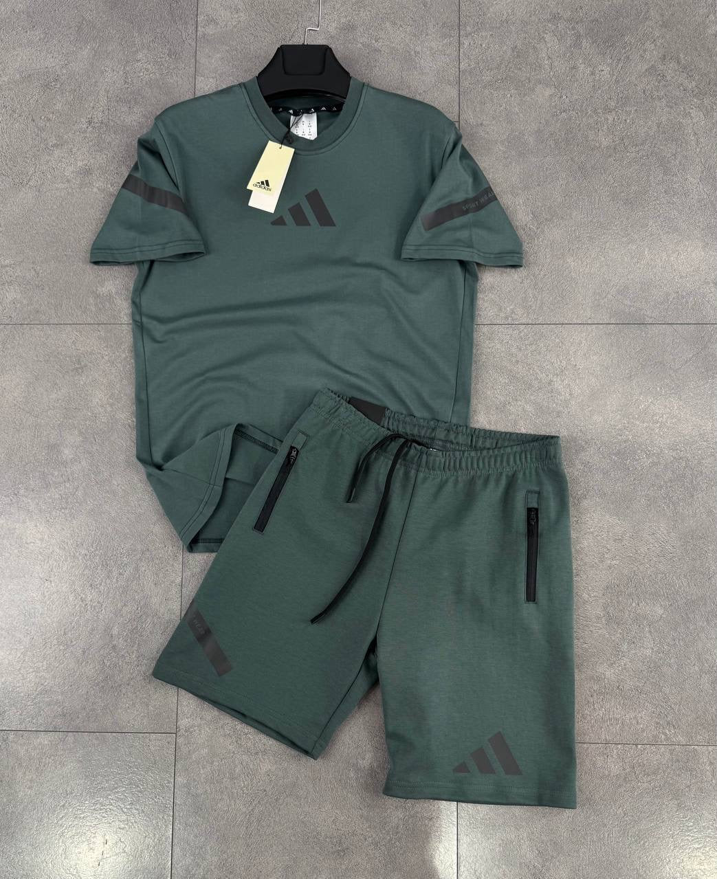 Adidas short set Cotton B-S26